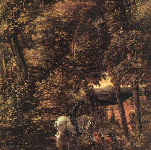 Der Drachenkampf des heiligen Georg, Albrecht Altdorfer